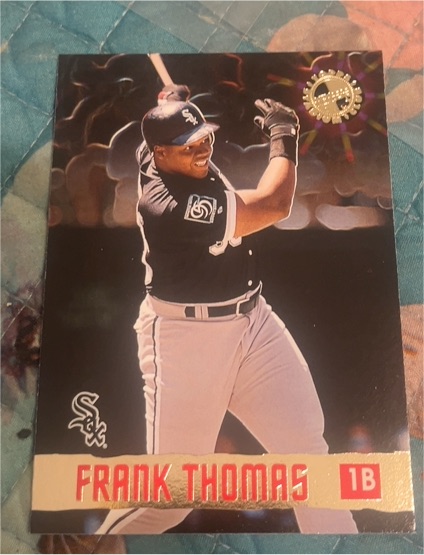 1996 Topps Stadium Club Members Only #40 Frank Thomas — front