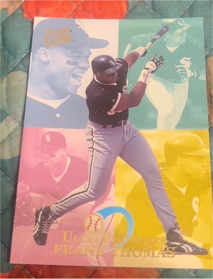 1993 Fleer Ultra #10 Frank Thomas Ultra Performers — front