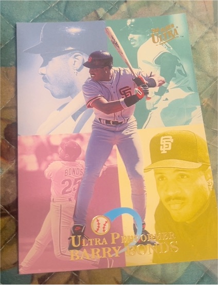 1993 Fleer Ultra Ultra Performers #1 Barry Bonds — front