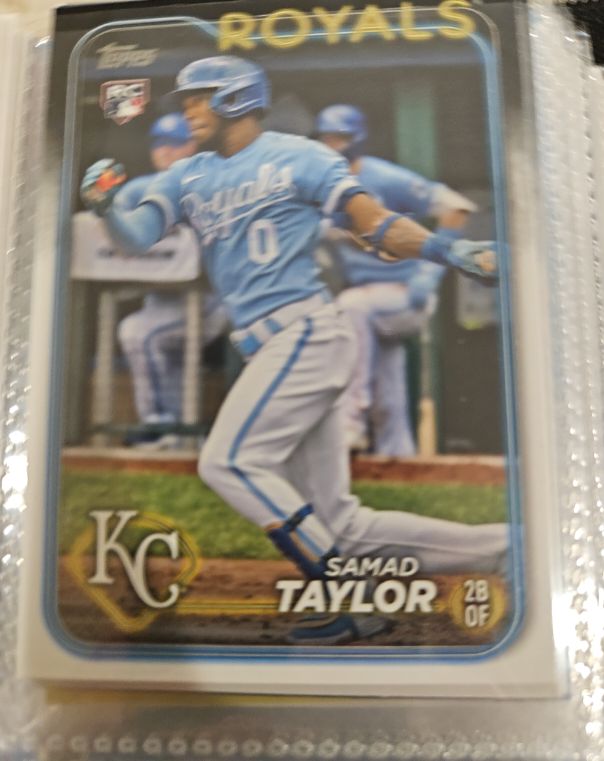 2024 Topps #32 Samad Taylor Rookie Kansas City Royals — front
