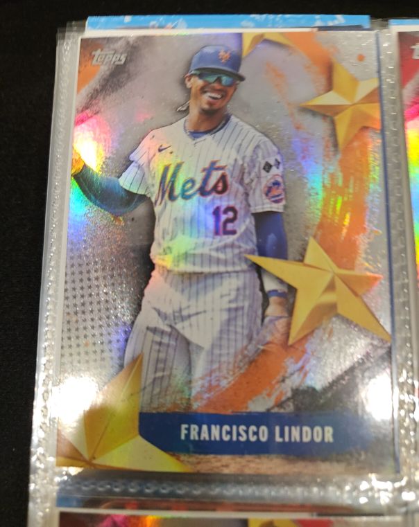 2025 Topps Series 1 Stars of MLB #SMLB-11 Francisco Lindor — front