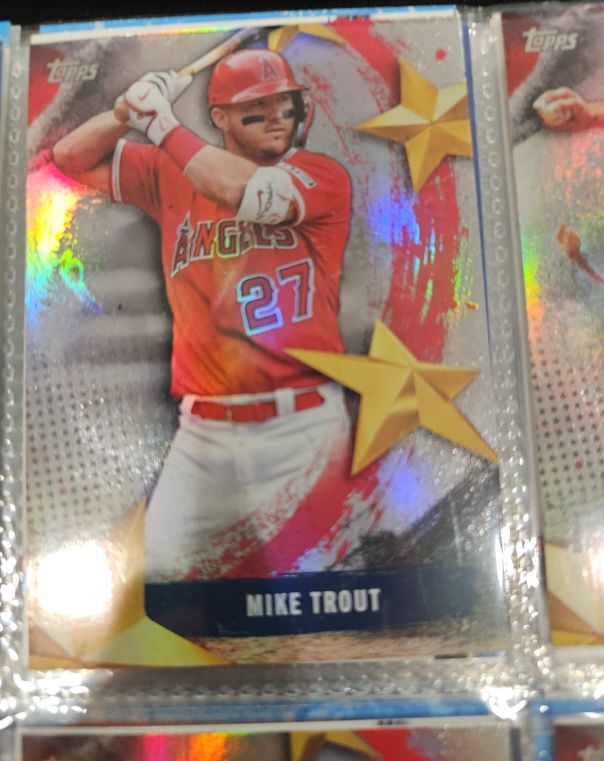 2025 Topps Series 1 #SMLB-8 Mike Trout — front