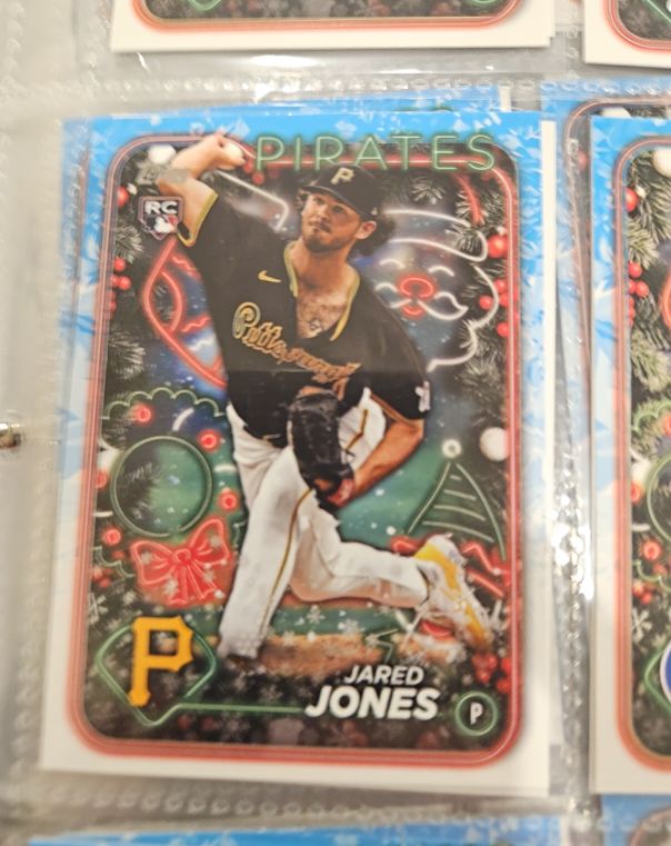 2024 Topps Holiday #H147 Jared Jones — front