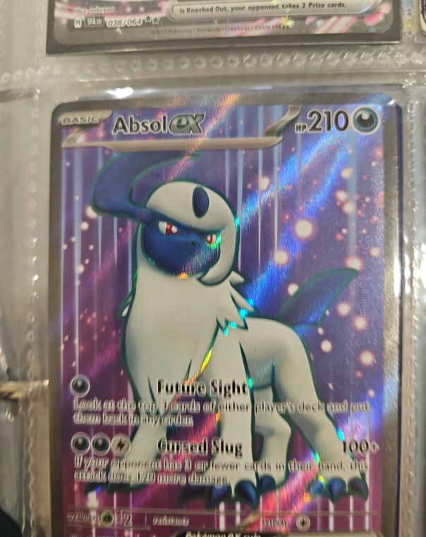 2023 Pokémon Obsidian Flames #214 Absol ex — front