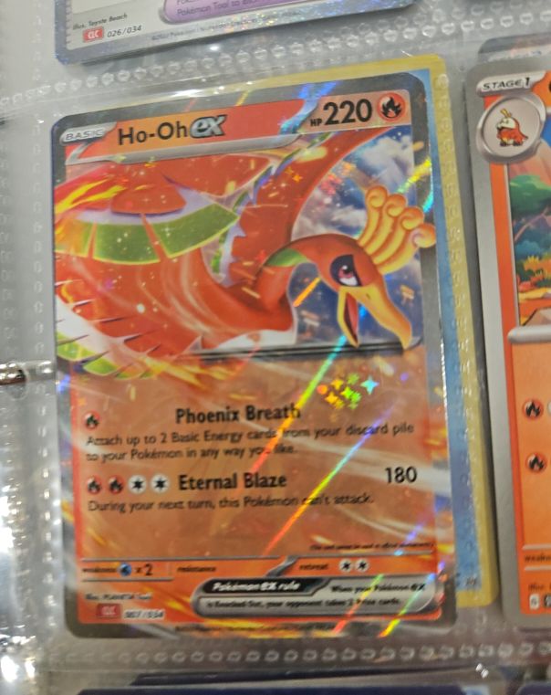 2023 Pokemon TCG Classic Collection #007 Ho-Oh ex — front