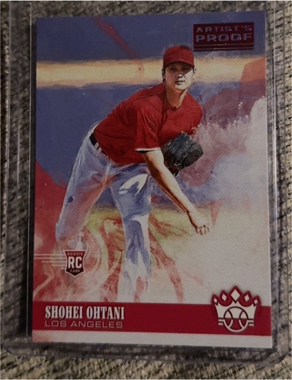 2018 Panini Diamond Kings #73 Shohei Ohtani Rookie Card — front