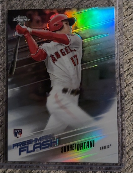 2018 Topps Chrome Freshman Flash #FF-17 Shohei Ohtani — front