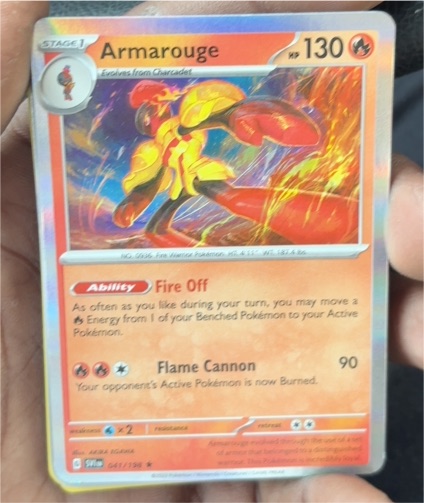 2023 Pokémon Scarlet & Violet #41 Armarouge — front