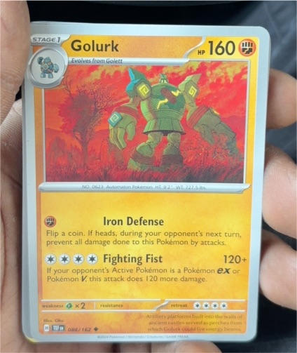 2024 Pokémon TCG Temporal Forces #88 Golurk — front