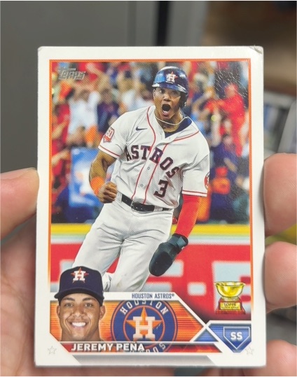 2023 Topps Series 2 #347 Jeremy Peña — front