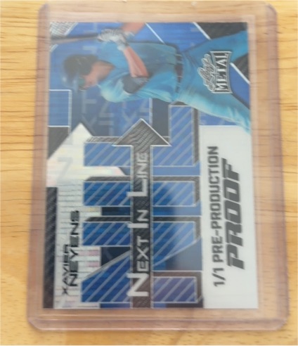 2025 Leaf Metal #Xavier Neyens — front