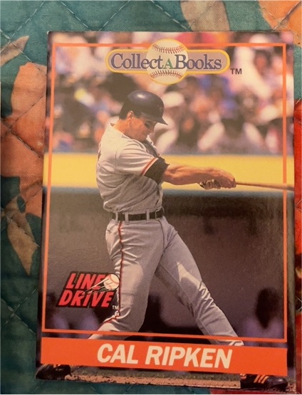 1991 Line Drive Collect-A-Books #2 Cal Ripken Jr. — front