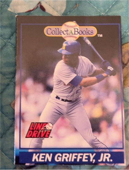 1991 Line Drive Collect-A-Books #4 Ken Griffey Jr. — front