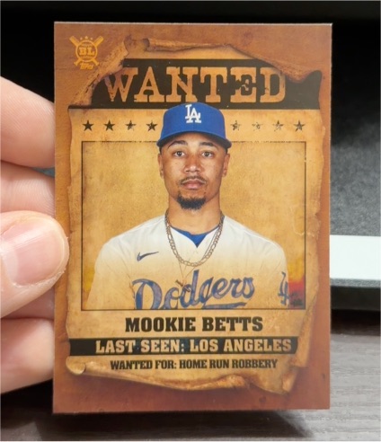 2021 Topps Big League #WT-2 Mookie Betts — front