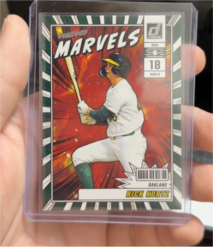 2025 Panini Donruss Diamond Marvels #2 Nick Kurtz — front