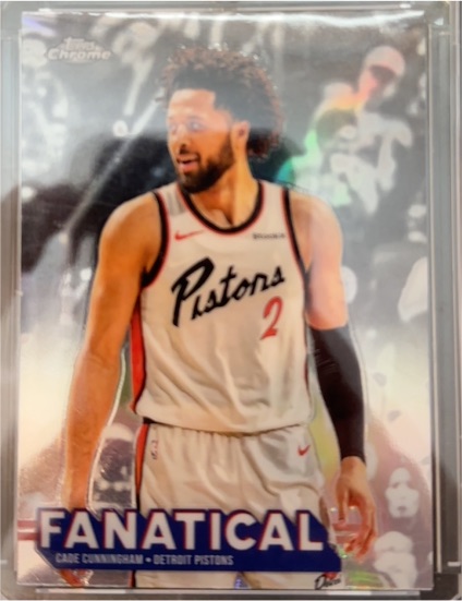 2025-26 Topps Chrome #FAN-7 Cade Cunningham Fanatical — front