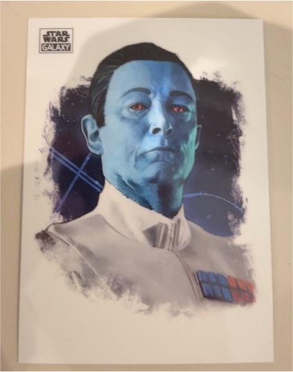 2025 Topps Star Wars Galaxy #33 Grand Admiral Thrawn — front