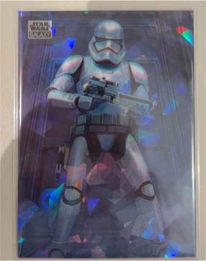 2025 Topps Chrome Star Wars Galaxy Stormtrooper POW-13 — front
