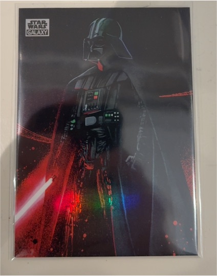 2025 Topps Chrome Star Wars Galaxy Fear of the Darkside #FTD-2 Darth Vader — front