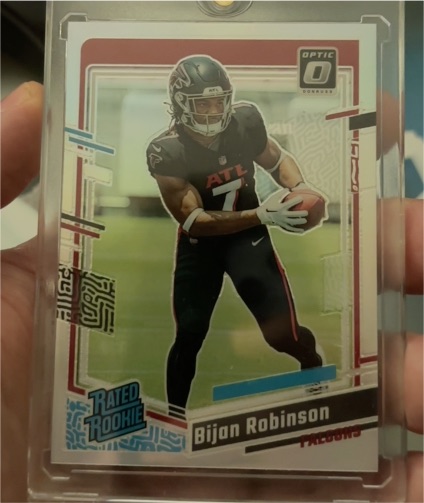 2023 Panini Donruss Optic #206 Bijan Robinson — front