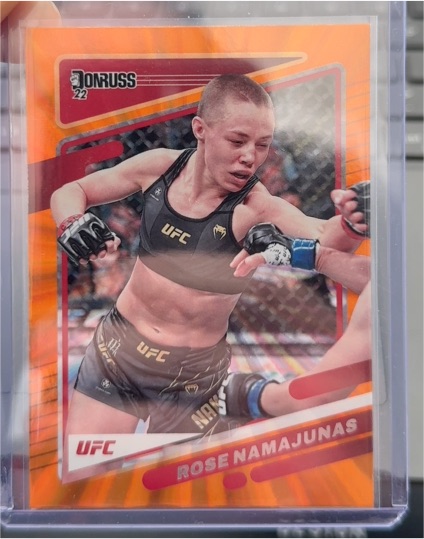 2022 Panini Donruss UFC #38 Rose Namajunas — front