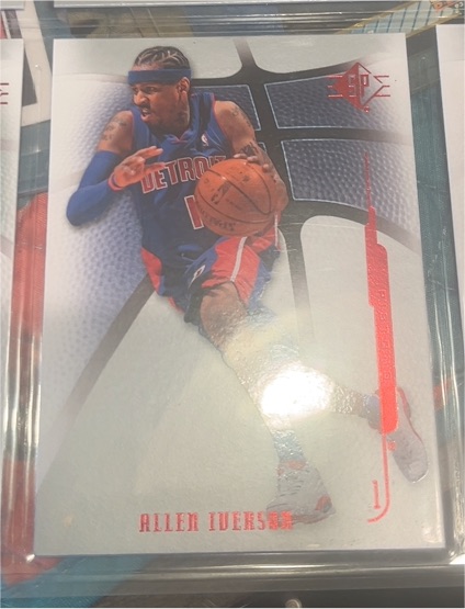 2008-09 SP Authentic #61 Allen Iverson — front