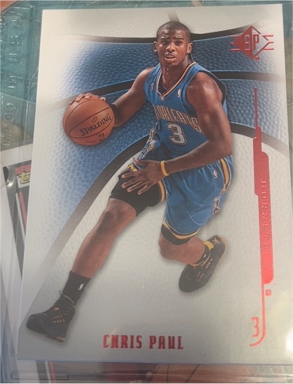 2008-09 Upper Deck SP Authentic #85 Chris Paul — front