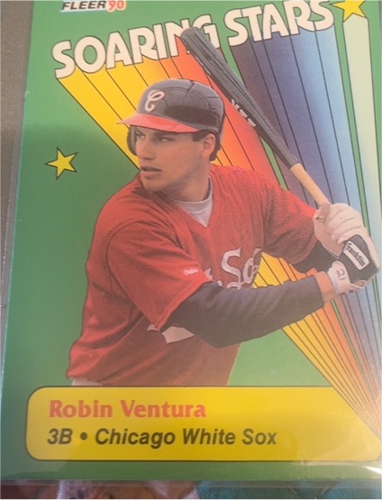 1990 Fleer Soaring Stars #4 Robin Ventura — front