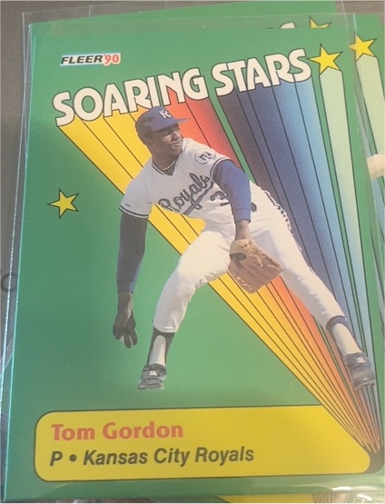 1990 Fleer Soaring Stars #7 Tom Gordon — front