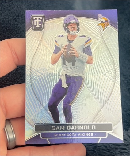 2024 Panini Totally Certified #58 Sam Darnold — front