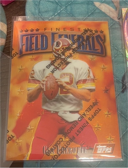 1997 Topps Finest #87 Gus Frerotte — front