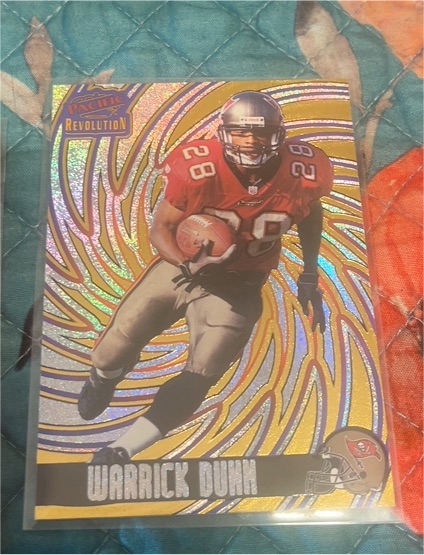 1998 Pacific Revolution #Sample Warrick Dunn — front