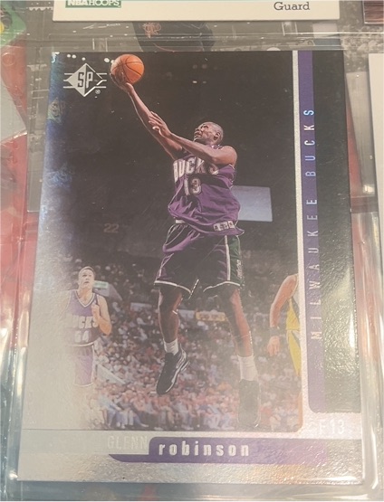 1996-97 Upper Deck SP #63 Glenn Robinson — front