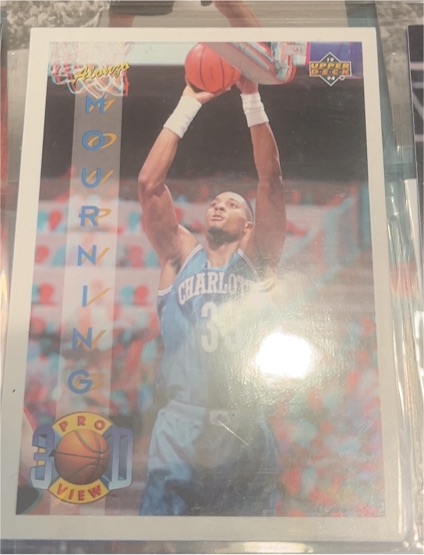 1993-94 Upper Deck Pro View #22 Alonzo Mourning — front
