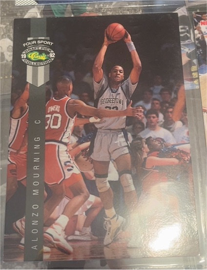 1992 Classic Four Sport #54 Alonzo Mourning — front