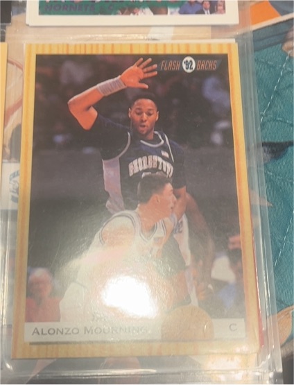 1993 Classic Draft Picks #105 Alonzo Mourning — front