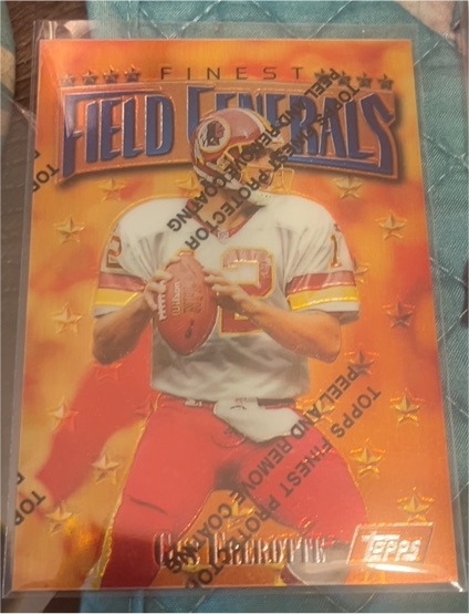 1997 Topps Finest #87 Gus Frerotte — front