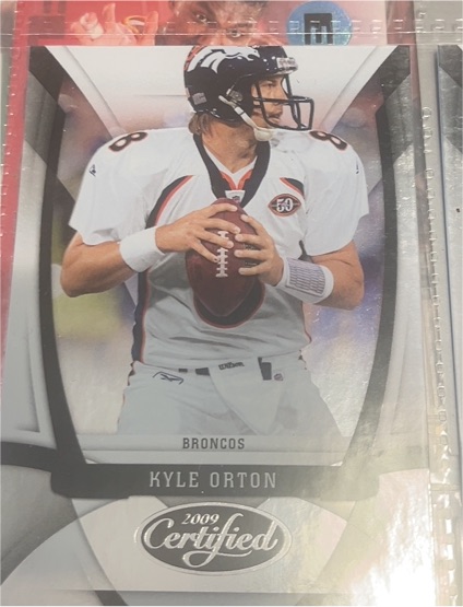 2009 Donruss Certified Kyle Orton — front