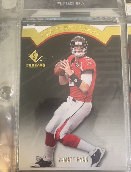2009 SP Threads #AP2 Matt Ryan — front