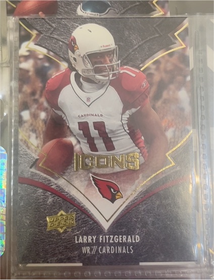 2008 Upper Deck Icons #2 Larry Fitzgerald — front