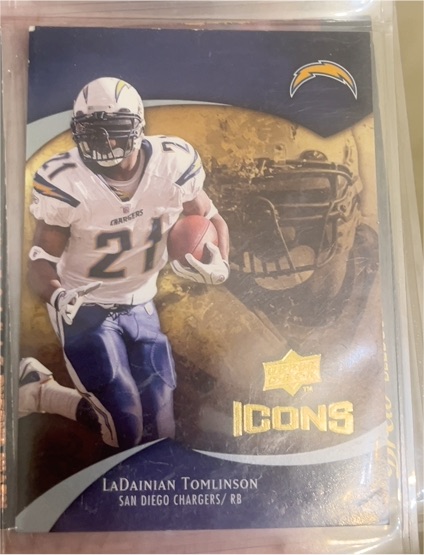 2009 Upper Deck Icons #69 LaDainian Tomlinson — front