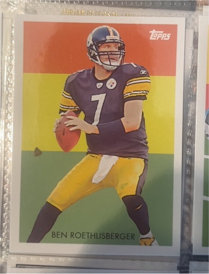 2009 Topps Chicle #76 Ben Roethlisberger — front