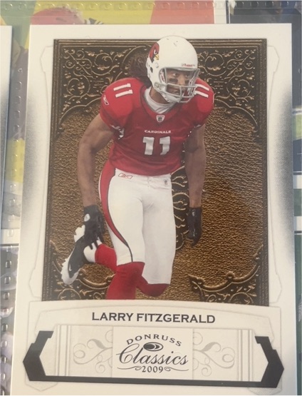 2009 Donruss Classics #3 Larry Fitzgerald — front
