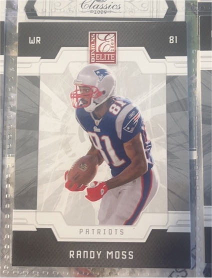 2009 Donruss Elite #58 Randy Moss — front