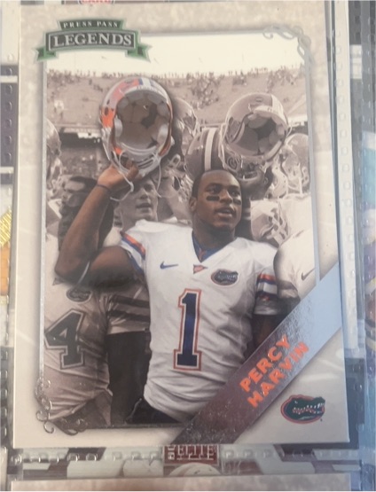 2009 Press Pass Legends #12 Percy Harvin — front