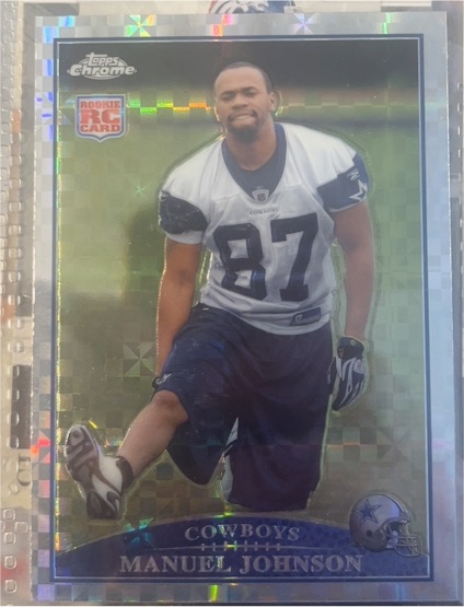 2009 Topps Chrome #TC178 Manuel Johnson — front