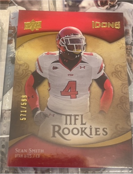 2009 Upper Deck Icons #149 Sean Smith — front