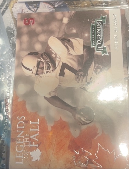 2009 Press Pass Legends of the Fall #LF-17 John Elway — front