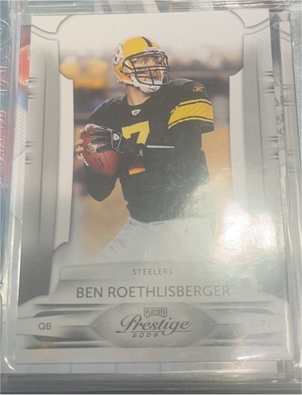 2009 Panini Playoff Prestige #76 Ben Roethlisberger — front