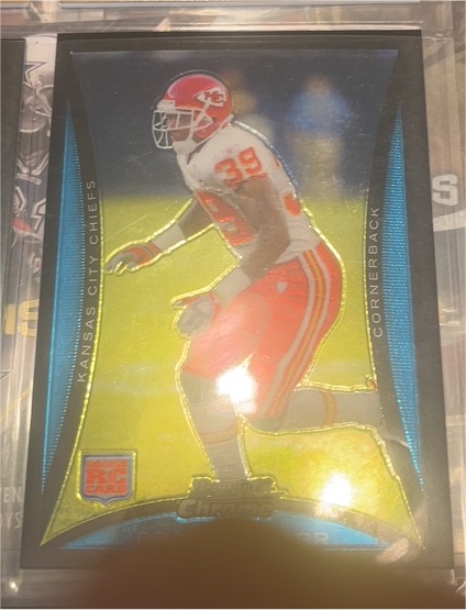 2008 Bowman Chrome #BC2 Branden Albert RC - Kansas City Chiefs — front